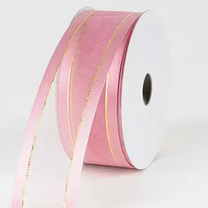 Satin Edged Nylon Organza Ribbon/Có Dây Sheer Ribbon