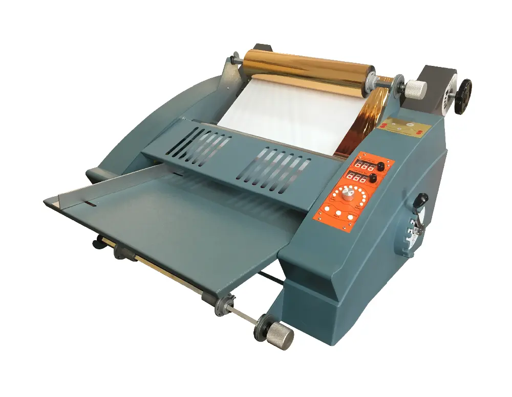 FL-380 Foil Fuser, Paper Lamination Machine, Roll to Roll Lamination Machine