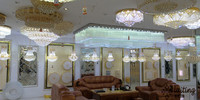 Lustre en cristal cascade LED fantaisie Asfour Egypt 63025