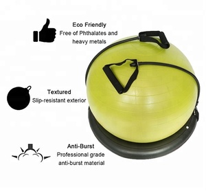 En gros chaude anty-burst personnalisée logo impression stabilité exercice <span class=keywords><strong>gym</strong></span> <span class=keywords><strong>ball</strong></span> avec poignée - Product Image 2