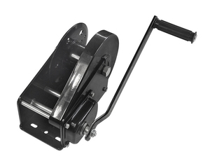 Verricello del freno manuale a mano nero con rivestimento a polvere Mini 2600LBS - Product Image 2