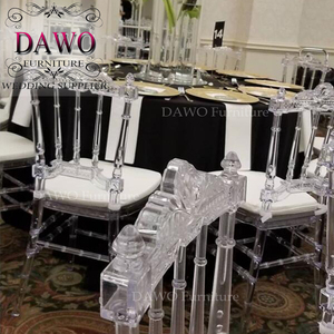 Buen descuento, silla de boda transparente de cristal para alquiler - Product Image 2