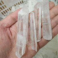 Offre Spéciale Naturel Graine De Lémurien Quartz Cristal Brut Points Spécimen Rugueux Original Pour Pendentif