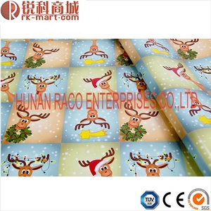 <span class=keywords><strong>Raco</strong></span> papel de regalo de Navidad de envolver impreso personalizado de papel brillante de papel de regalo - Product Image 3