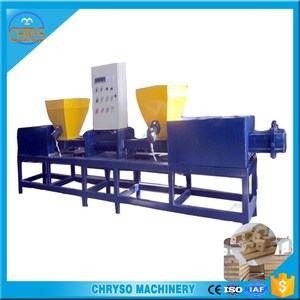 Dos cabezal <span class=keywords><strong>de</strong></span> extrusión Serrín caliente Hot Press del bloque <span class=keywords><strong>de</strong></span> <span class=keywords><strong>madera</strong></span> Máquina - Product Image 4