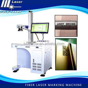 2015 Hot venta China de Alibaba 30 w marca del <span class=keywords><strong>Laser</strong></span> fibra de acero inoxidable 3d grabado láser precio de la máquina - Product Image 1