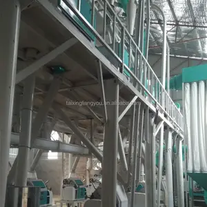 50T/D Fully Automatic Maize Corn Flour Mill/maize Meal Mill Maize Planting Machine With Price