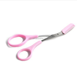 Professionnel Cils Ciseaux À Effiler Peigne Cils Cheveux Clips Ciseaux À <span class=keywords><strong>Sourcils</strong></span> Trimmer Pour Maquillage - Product Image 4