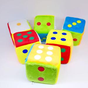Tùy chỉnh In Mềm Đồ Chơi Sang Trọng Cube Mờ <span class=keywords><strong>Dice</strong></span> - Product Image 2