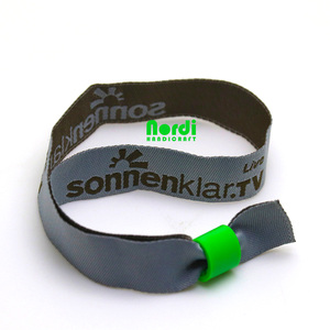 Usine directement prix personnalisé <span class=keywords><strong>Festival</strong></span> <span class=keywords><strong>tissu</strong></span> Sublimation impression <span class=keywords><strong>Bracelet</strong></span> événement tissé Bracelets pour Concert fête - Product Image 4