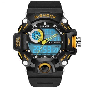 Uomini Quarzo Orologi <span class=keywords><strong>Da</strong></span> <span class=keywords><strong>Polso</strong></span> 304 Posteriore In Acciaio LED Digital Light Sport Watch - Product Image 4