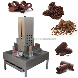 אוטומטי גילוח חיתוך שוקולד פומפייה מסחרי שוקולד מגרסה מבצע מכונת שוקולד ביצוע מכונת
