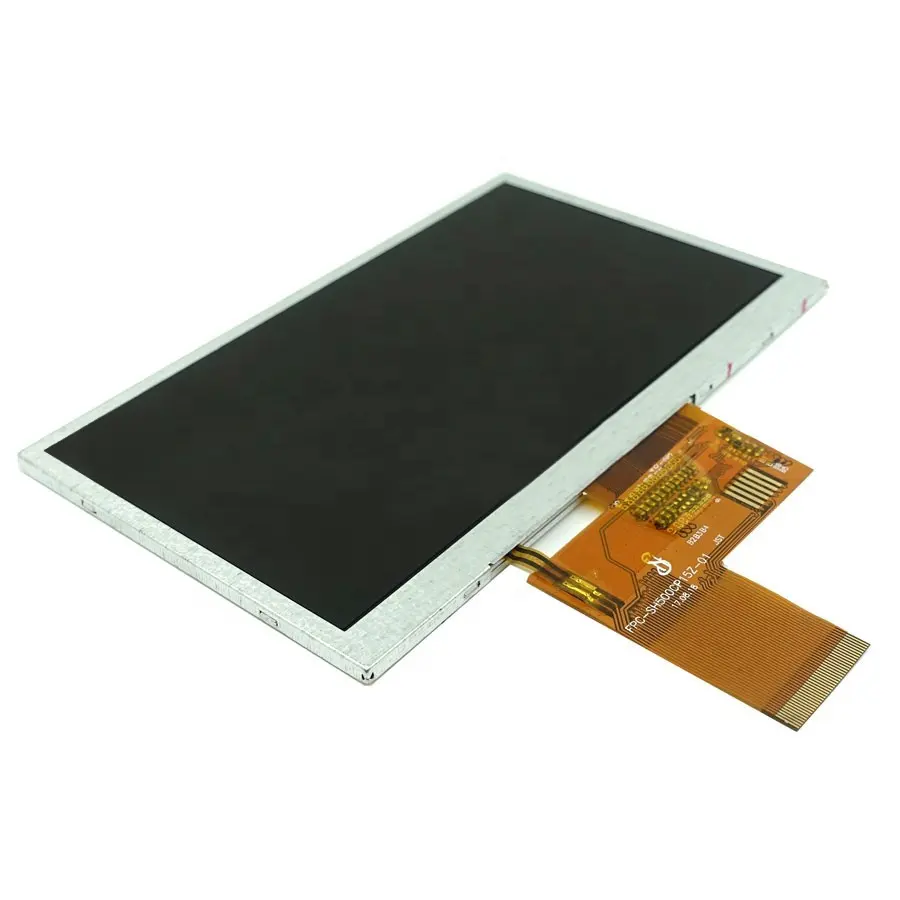 Rgb Ttl 40pin 480x272 Panel 220 Nits Ili6480 5 Inch Tft Lcd Display