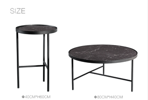 Nordic <strong>Small</strong> Round Nordic High Quality Living Room Coffee <strong>Table</strong> <strong>Side</strong> <strong>Table</strong> - Product Image 2