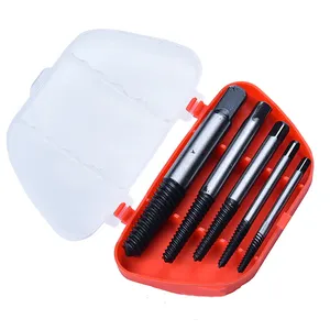 6 pz/set danneggiato viti rotte estrattore strumento di rimozione bulloni danneggiati viti punte da trapano filettatura Tap & Die Set 4mm-15mm