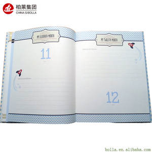 Memoria di alta Qualità Ed A Buon Mercato Primo Anno Del Bambino Libro di Stampa, primo Anno Del Bambino Libro di Memoria Stampa Personalizzata - Product Image 2