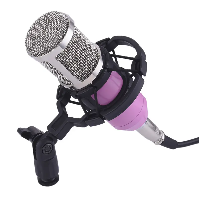 Cheaper BM800 condenser recording microphone kit BM 800 BM-800 portable micro with shock mount