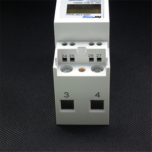เครื่องวัดไฟฟ้าแบบ<span class=keywords><strong>เติม</strong></span><span class=keywords><strong>เงิน</strong></span>อัจฉริยะ DRS-210C M-bus 2P เฟสเดียว 230V หน้าจอ LCD แสดงผล  ความเร็วในการอ่านค่าสูง 1000 อิมพัลส์/กิโลวัตต์ชั่วโมง และการใช้พลังงานต่ำ - Product Image 5