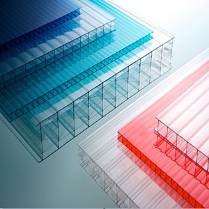 Lámina de <span class=keywords><strong>Policarbonato</strong></span> Transparente Hueca Anti-UV 100% Material PC para <span class=keywords><strong>Techo</strong></span> de Edificios - Product Image 5