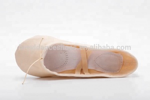 De alta calidad de la venta al por mayor de baile de Ballet Zapatos de lona Split - Product Image 4