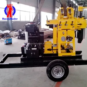 Xyx-200 wheeled hydraulic well drilling rig 200 meters walking exploration equipment