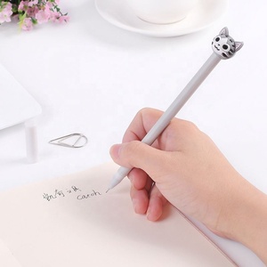 Fournisseur professionnel Stylo gel magique en plastique Nouveauté Stylo gel <span class=keywords><strong>chat</strong></span> mignon - Product Image 5