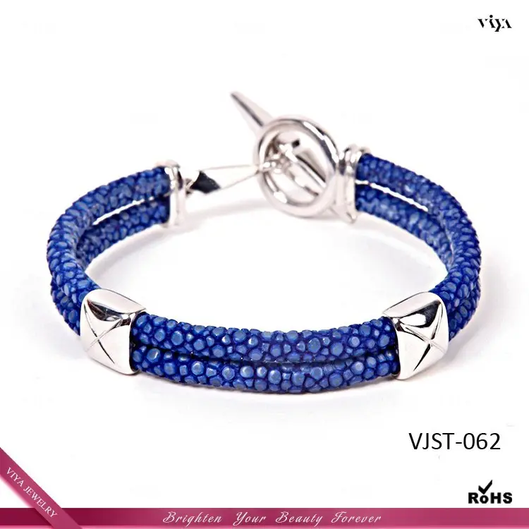 2015 новейший дизайн браслеты и браслеты для женщин, кожаный браслет для мужчин, двухрядный фиолетовый браслет