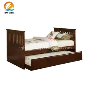 Schlafzimmer möbel setzt Holz ausziehbett mit Schublade Sofa Sperma bett mit Stauraum Schlafs ofa