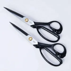 Professional Stainless Steel Tailor Scissors - 7 Inch Fabric Embroidery Arts Crafting Shears