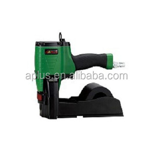 APLUS RI3522 PNEUMATIC COIL CARTON STAPLE GUN, GR type stple - Product Image 1
