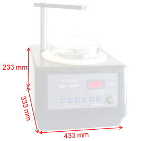 جهاز طلاء الأفلام المخبري، جهاز طلاء دوار بالتفريغ قابل للبرمجة للألواح السائبة - Product Image 2