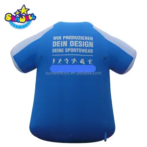 Customized inflatable t-shirt/ inflatable advertising clothes/ inflatable jersey