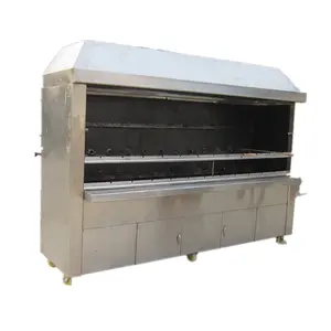 Restaurant gas of carbon grill/braziliaanse rodizio machine carbon grill/braziliaanse churrascos machine