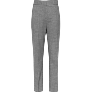 Dernier <span class=keywords><strong>pantalon</strong></span> de costume classique en mélange de <span class=keywords><strong>laine</strong></span> pour femmes Design décontracté deux pièces avec tissu à tricoter solide - Product Image 4