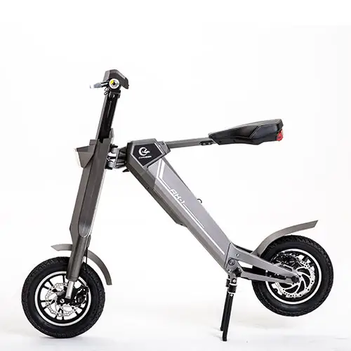 Высокотехнологичный запатентованный продукт 12-дюймовый 48V 350W автоматический складной скутер Смарт Складной электрический скутер E-велосипед, способный преодолевать Броды для взрослых