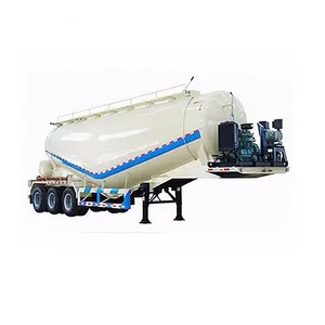 Khô Số Lượng Lớn Xi Măng Silo Khí Nén Tank Bán Trailer Cho Bán