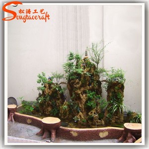 Kunstmatige Glasvezel Rock Waterval Woondecoratie Nep Rotsen Steen Decoratieve Fontein Rotstuin Indoor Voor Koop Tuin - Product Image 3