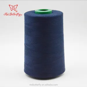 Poly-Poly kern gesponnen polyester-nähgarn 40/2 6000Yds blau