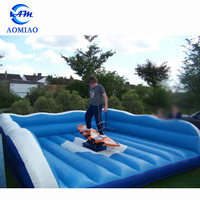 Tapis de surf mécanique double gonflable, pour jeu de parc, usine directe, nouveauté