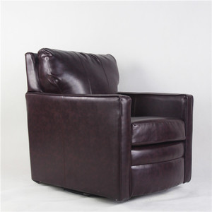 Venta caliente de china productos sillón negro sofá de cuero y una silla. - Product Image 1