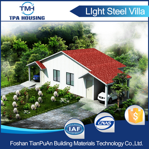 OEM/ODM sheet metal wood prefabricated houses and villas - Product Image 4