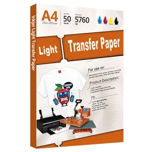 Laser Heat Transfer Paper untuk Dark Kain Katun