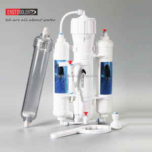 ECRO4S-P01 4-Stage ro di 시스템 휴대용 50 GPD 역삼 투 RO + 디 여과 - Product Image 1