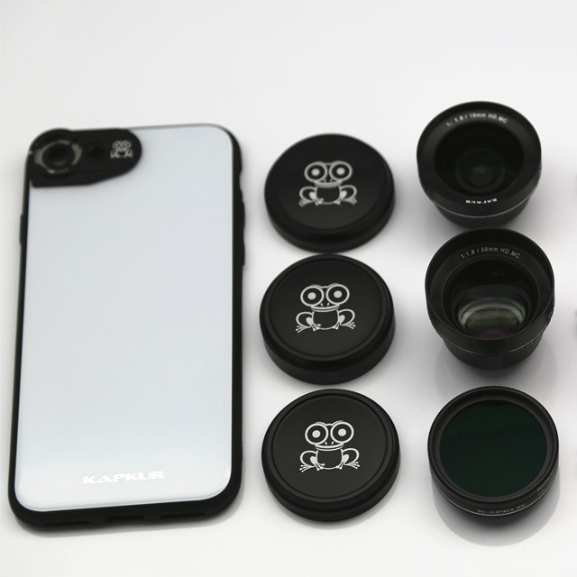 universal phone lens , Kapkur phone lens , 3 in 1 smartphone lens kit