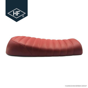 Asiento de Motocicleta Cafe Racer Personalizado en Rojo CG - Product Image 4
