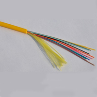 Rollo de Cable de Fibra Óptica Monomodo y Multimodo para Interiores de 2-288 Núcleos