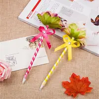 Industry leader custom design korean rose decor ballpoint pen 2017