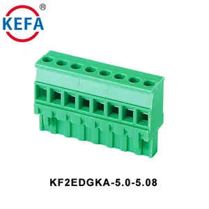 KF2EDGKA-5.0-5.08 5.08mmピッチプラグインスタイル端子台300V/10Aプラグイン