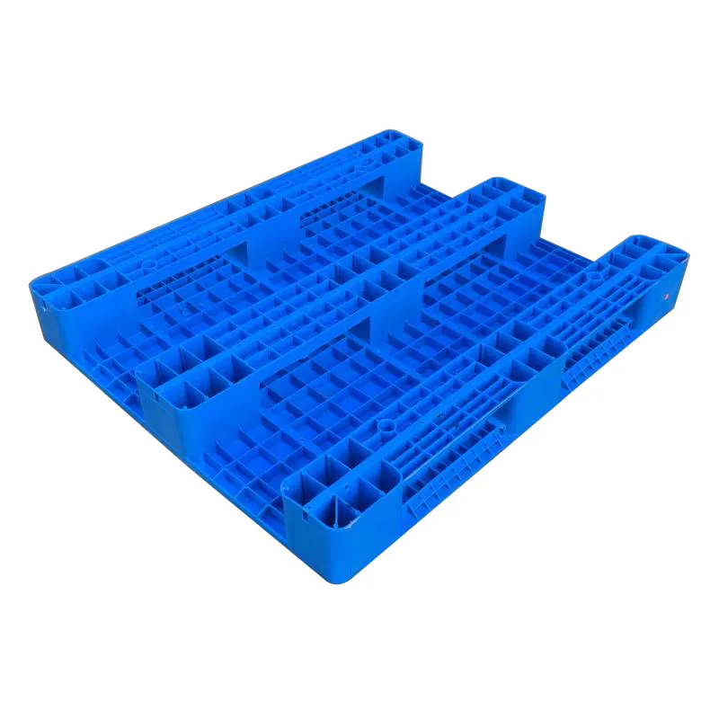 Milieuvriendelijke Platte Top Floor Stapelen Plastic Pallet