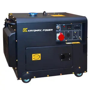 Katomax Diesel generator 8000w,230v 400 v8kw Diesel generator, Fabrik preis Diesel generator
